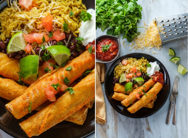 Taquitos mexicains roulés croustillants – Recette Tex-Mex maison